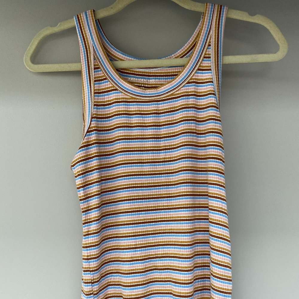 American Eagle Soft & Sexy Rib Tank Top